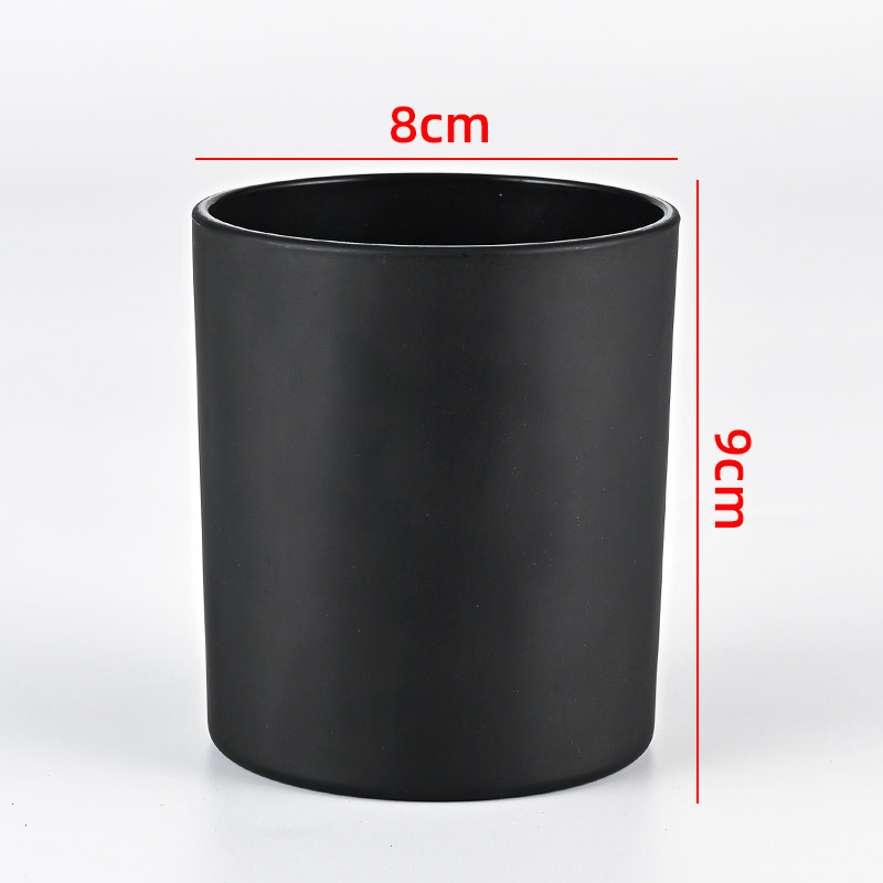 luxury 6oz 10oz 14oz empty glass candle holders jars for candle making  factory and manufacturers