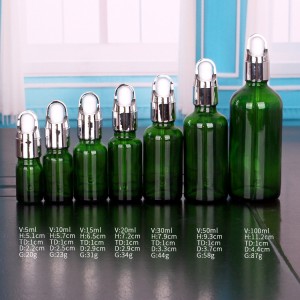 Glass essential oil bottle dropper glass bottle manufacturer