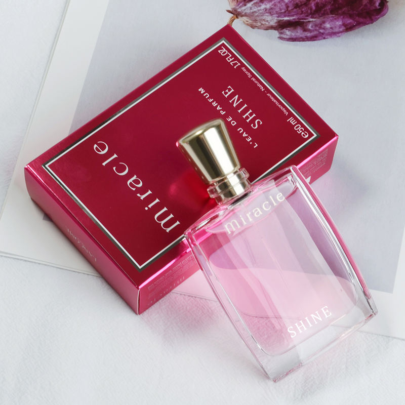 30ml 50ml 100ml Luxury Perfume Glass Bottle Square Spray Bottle with box