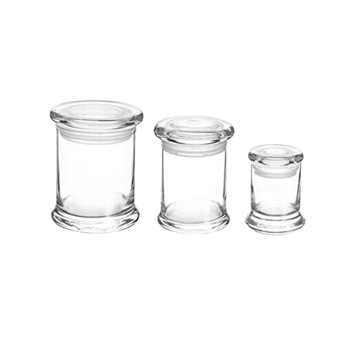 candle jar with glass lid