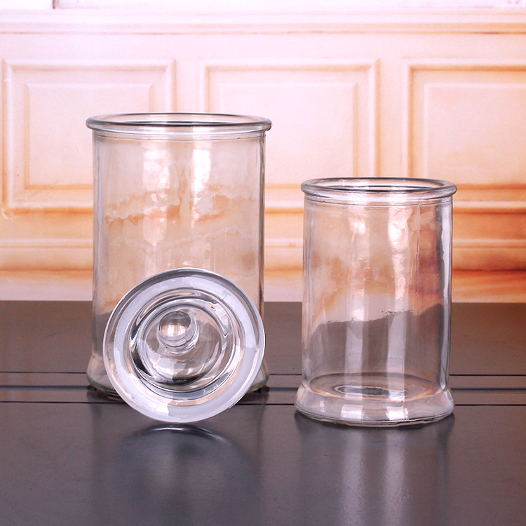 Wholesale Supplier Tumbler Candle Jars Crystal Candle Holders