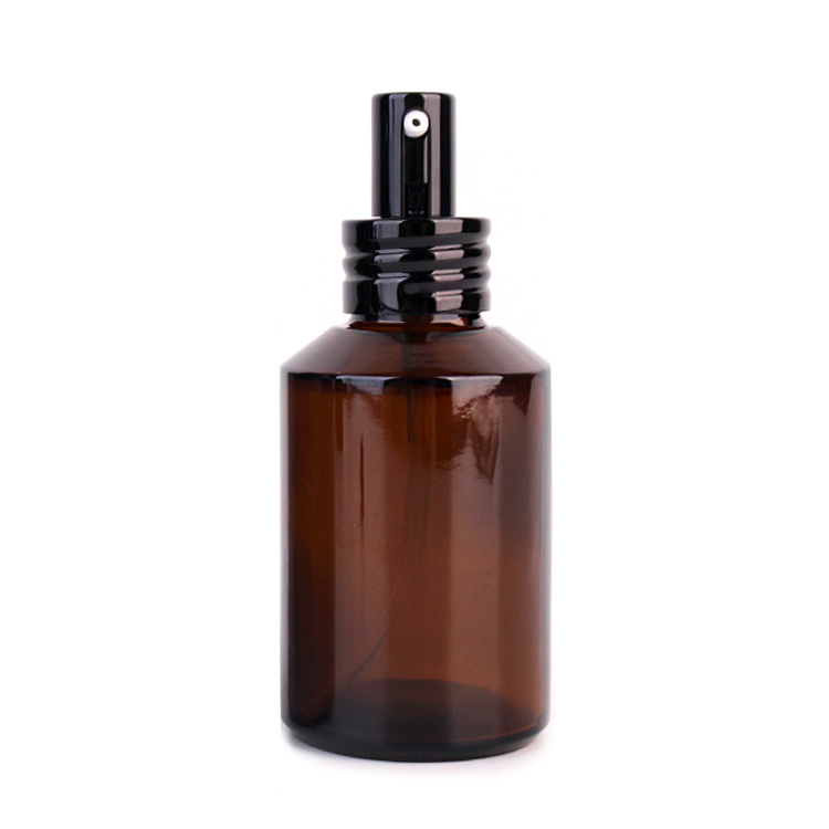 100ml cosmetic packaging amber lotion glass bottle and cream glass jar Featured Image