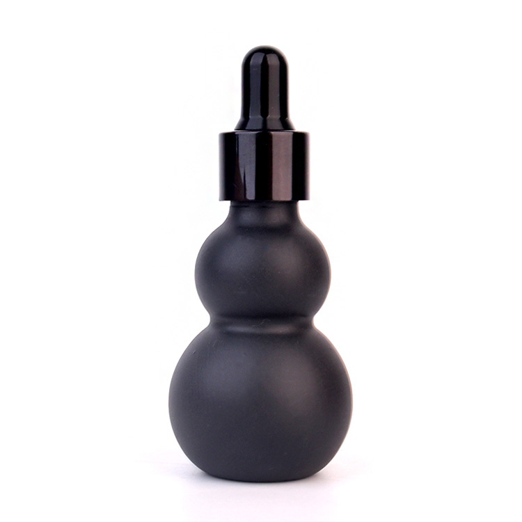 30ml Matte surface skincare body oil glass bottle with screw cap Featured Image