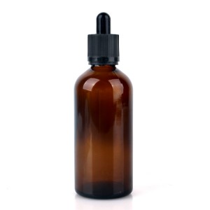 100ml Glass essential oil bottle with dropper