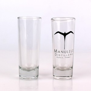 Wholesale transparent 2oz water juice glass cup