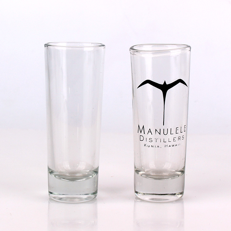 2 oz de agua transparente al por mayor taza de jugo de cristal