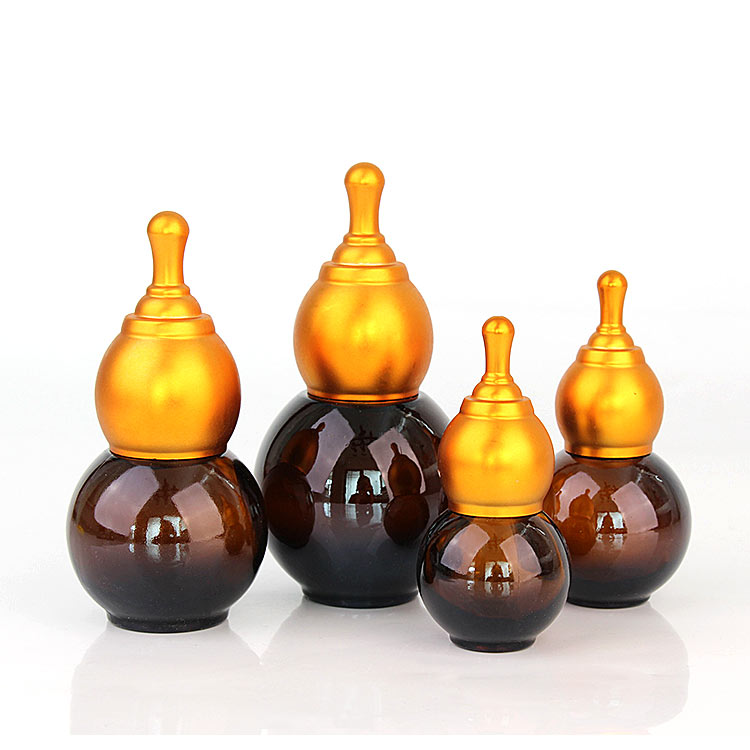 Empty 10ml 20ml 30ml 50ml amber glass essential oil  fragrance oil bottle