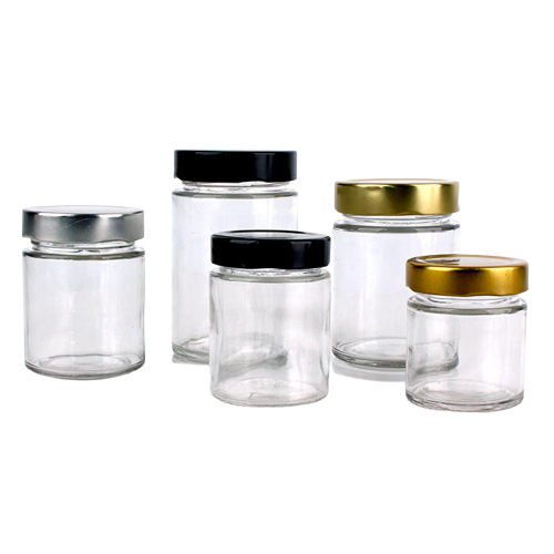 Glas Kamellen Jar