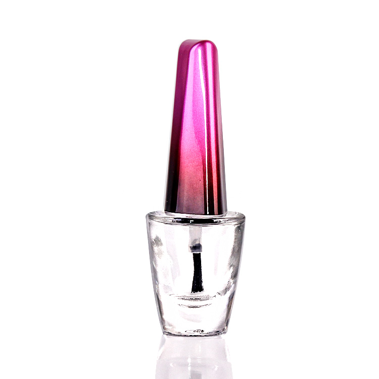 10ml nail polish glass bottle with brush lid