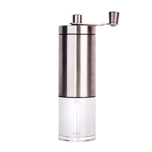 Portable Coffee Bean Grinder Mill With Stainless Steel Handle Adjustable Ceramic Burr