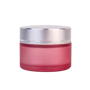 Fancy 40ml  Empty Glass Cream Jar Face Cream Packaging Cosmetic Bottle