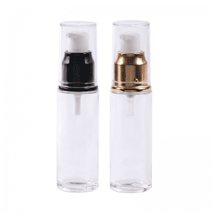 30 ml small glass skincare spray lotion pump glass bottles