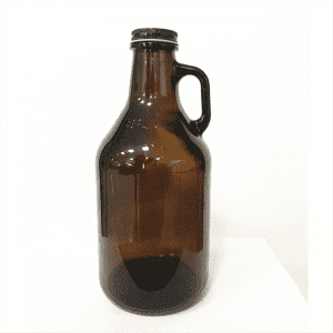 32oz amber glass growler 1L glass amber beer growlers