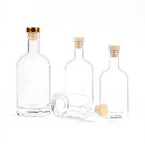 mini glass bottles 200 ml for sparkling wine