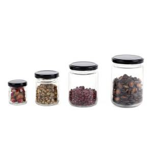 Wholesale Glass Food Storage Jar With Lid