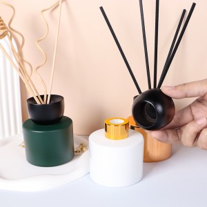 100ml glass bottle reed diffuser wholesale with wooden cap