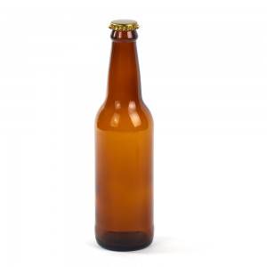 330ml amber beer glass bottle wholesale