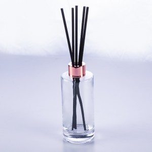 100ml cylindrical glass diffuser bottle and sticks