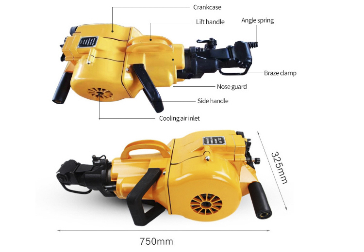 Factory Supply Hole Puncher Tools Drilling Breaker HammerGasoline Rock Drill  YN27C 6