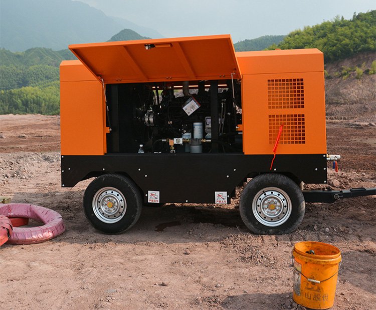 Kaishan diesel mobile air compressor（2）