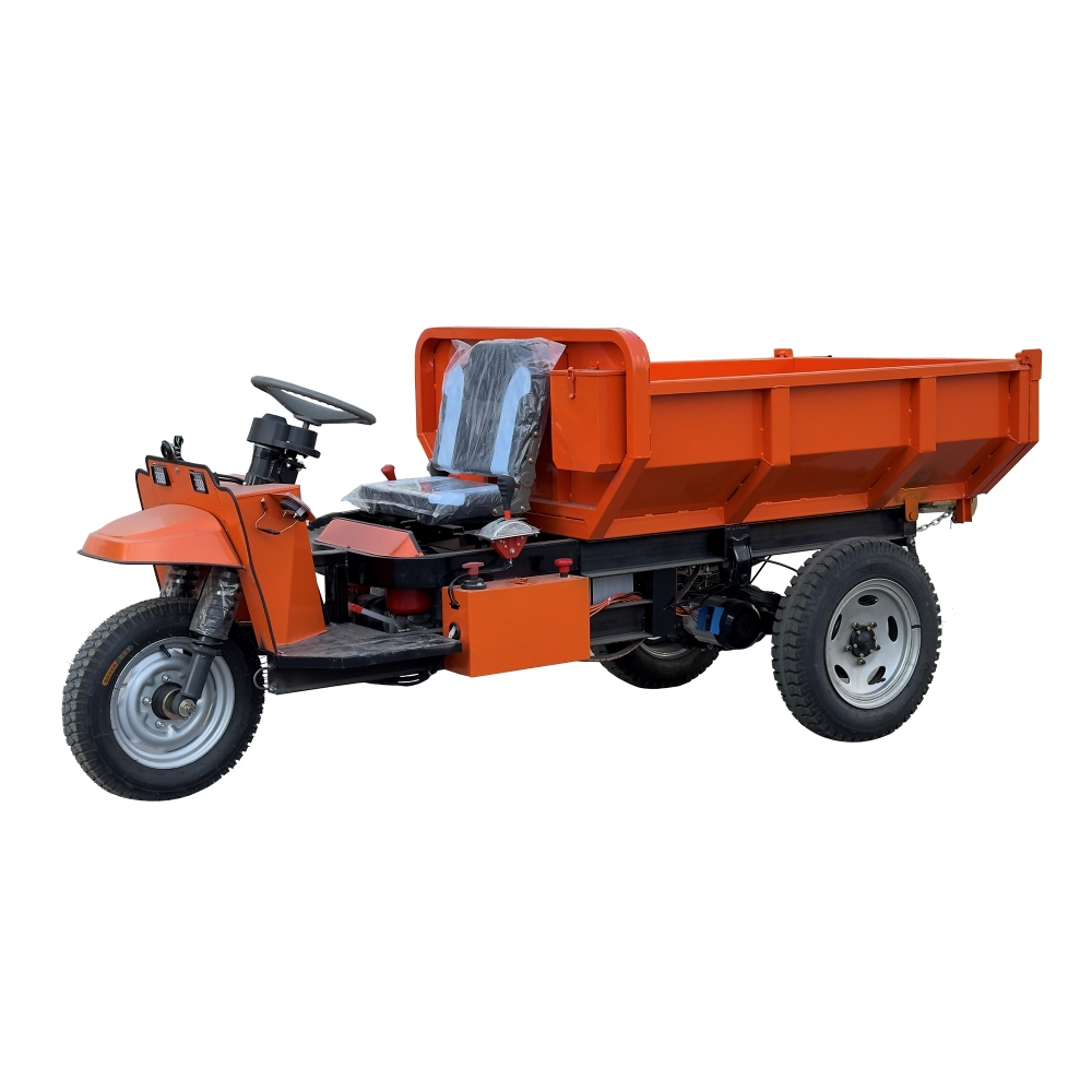 Small And Medium-Sized Electric Three Wheeled Ore Dump Truck