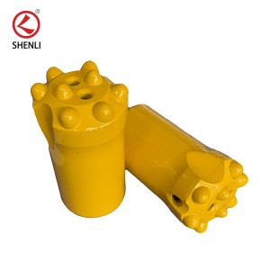 Rock drill tools 34mm spherical shape button bits 7 buttons bit drilling bit for mining rock drill bit China supplier