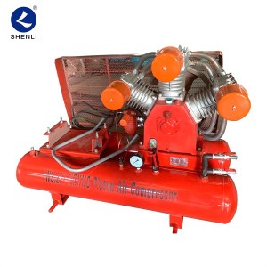 22KW diesel reciprocating mining piston air compressor for Mining