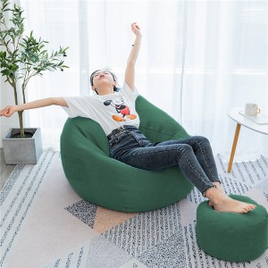 Multicolor bean bag #cover leisure beanbag flier stoel sofa 0414