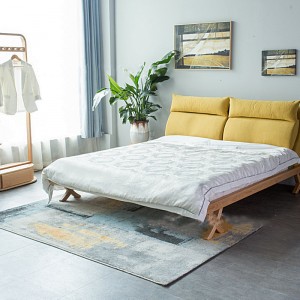 Krevat dopio me jastëk të butë Nordic Modern 1,5 m 1,8 m 0282