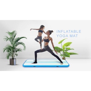 Ċina Fabbrika 8M 10M Colorful Ippersonalizza Ajru Trick Pool Float Inflatable Yoga Mat 0395
