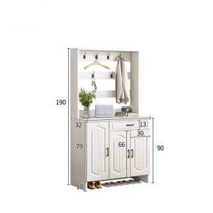 Shoe cabinet household entrance door can hang clothes modern, simple and economical door-to-door storage porch hall cabinet multi-layer shoe rack