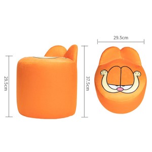 Детска ниска столица, креативен животински цртан филм за домаќинство за менување на чевли, мала клупа 0406
