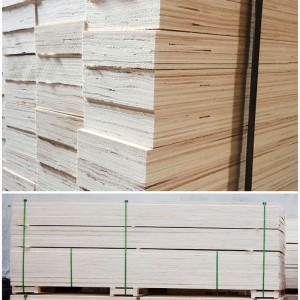 Producción de madera contrachapada de álamo LVL de grado de construcción 0463