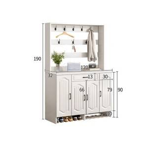 Shoe cabinet household entrance door can hang clothes modern, simple and economical door-to-door storage porch hall cabinet multi-layer shoe rack