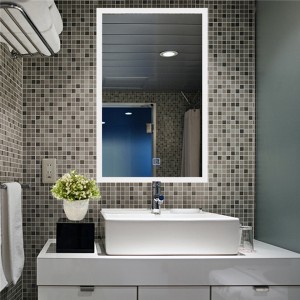 Pasqyrë inteligjente e banjës Pasqyrë me dritë LED 0661