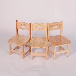 Maternelle préscolaire meubles garderie Center empilable chaise en bois massif école maternelle salle de classe enfants chaise