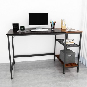 Etusivu Yksinkertainen kirjoituspöytä ja kirjahylly -yhdistelmä makuuhuoneen työpöytä 0335