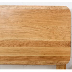 Hvid Eg Multifunktionel Dobbeltseng Solid Wood Soveværelse Seng#0113