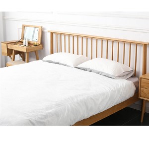 Cama Windsor simple Cama de madeira maciza para dormitorio Cama princesa #0114