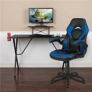 Conjunt de cadires Ordinador d'escriptori i amb portavasos Ganxo per a auriculars i suport per a monitor