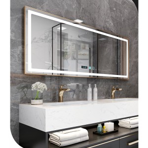 Nordic Bathroom Cabinet Combination Bathroom Basin Basin Basin Toilet Marble Vanity Smart Mirror Cabinet #0154