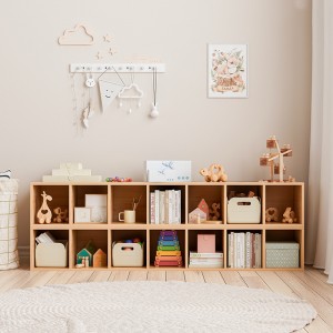 Комбиниран детски шкаф за книги без пода 0598