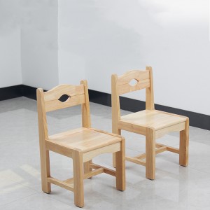 כיסא לגיל הרך מעץ גומי לגן 0601