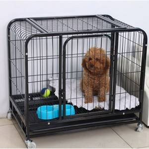 Dog Cage Bold Golden Retriever Dog Cage Malaking Aso Katamtamang Dog Cage Pet Cage