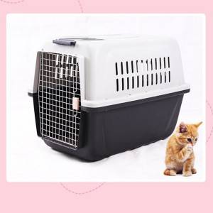 Pet flight case Dog cage cat cage ຫມາແລະແມວ Consignment Box Portable cat cage