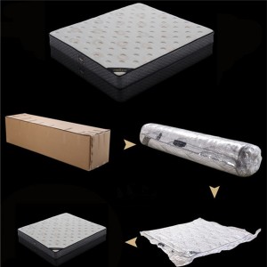 Natural latex independent spring compression mattress 0417