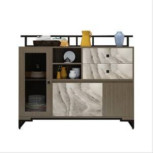Scandinavian sideboard cabinet Yano nga moderno nga multifunctional nga hotel tea cabinet 0457
