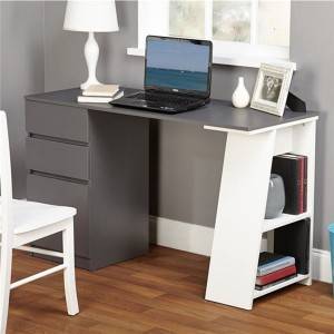 Simple Living Como Moderne Skrivebord med Opbevaring 0362