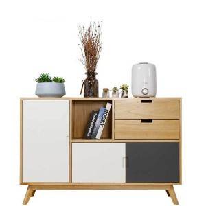Nordic solid wood multifunctional storage cabinet storage sideboard 0504