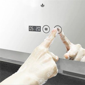 Gương phòng tắm thông minh treo tường gương phòng tắm chống sương mù điện tử 0647